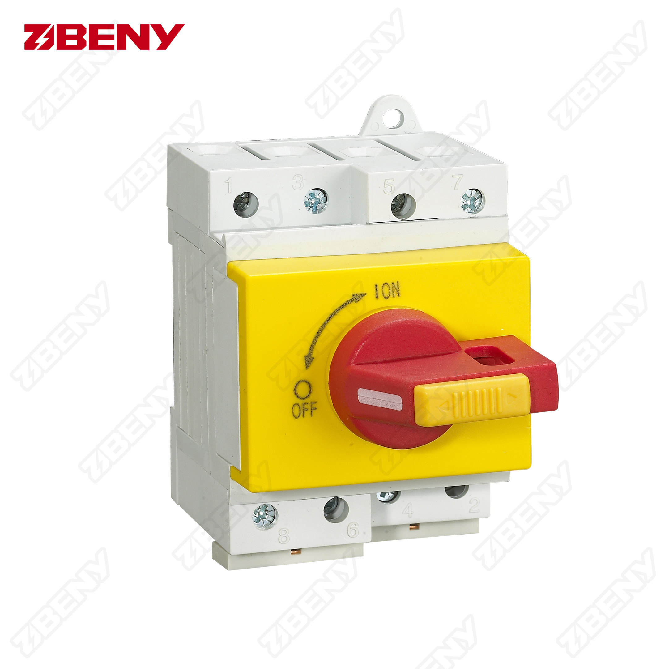PV DC Switch, DC Isolator Solar Switch PC IP66 Waterproof 1200V 32A 4P for  RV(2 in 1)
